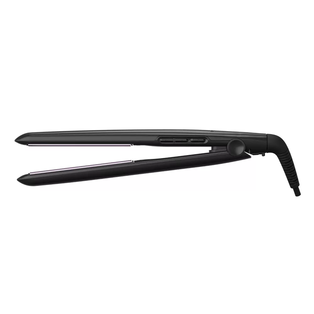 Anti‑Static Hair Straightener With Extended Styling Plates