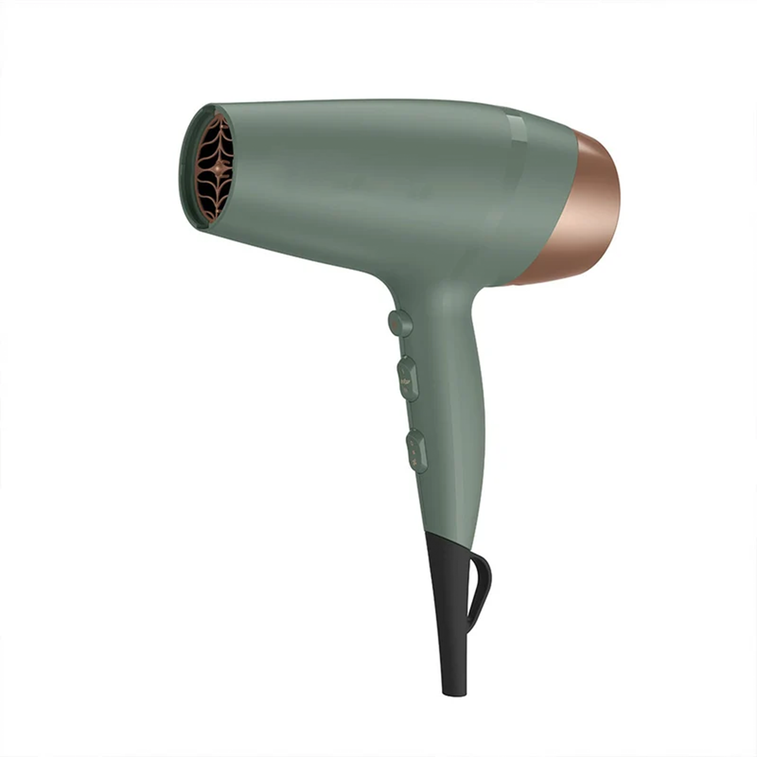 Ceramic Hair Dryer With Diffuser And Concentrator Nozzle